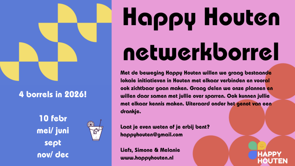 borrels happy houten 2026